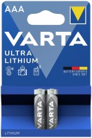 Купить акумулятор / батарейка Varta Ultra Lithium 2xAAA: цена от 536 грн.