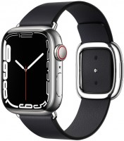 Купити смарт годинник Apple Watch 7 Steel 45 mm Cellular  за ціною від 16265 грн.
