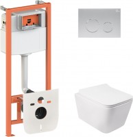 Купить инсталляция для туалета Q-tap Nest ST QT0133M425 WC: цена от 8800 грн.