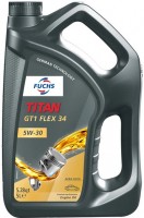 Купить моторное масло Fuchs Titan GT1 Flex 34 5W-30 5L  по цене от 1545 грн.