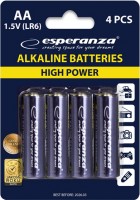 Купить аккумулятор / батарейка Esperanza High Power 4xAA: цена от 79 грн.
