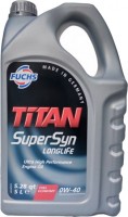 Купить моторное масло Fuchs Titan Supersyn Longlife 0W-40 5L  по цене от 2436 грн.