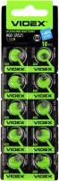 Купить акумулятор / батарейка Videx 10xAG0: цена от 76 грн.