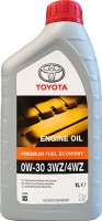 Купить моторное масло Toyota Premium Fuel Economy 0W-30 3WZ/4WZ 1L: цена от 699 грн.