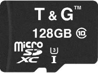 Купити карта пам'яті T&G microSD class 10 UHS-I U3 + SD adapter (microSDXC class 10 UHS-I U3 256GB + SD adapter) за ціною від 615 грн.