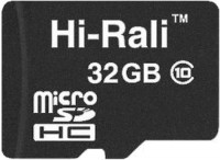 Купити карта пам'яті Hi-Rali microSD class 10 (microSDHC class 10 8GB) за ціною від 229 грн.