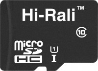 Купити карта пам'яті Hi-Rali microSDHC class 10 UHS-I U1 (16GB) за ціною від 114 грн.