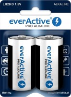 Купить аккумулятор / батарейка everActive Pro Alkaline 2xD: цена от 143 грн.