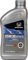 Купить моторное масло Honda Ultimate Full Synthetic 5W-30 1L  по цене от 462 грн.