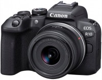 Купить фотоаппарат Canon EOS R10 kit 18-45  по цене от 35299 грн.