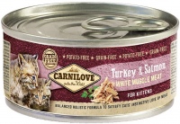 Купити корм для кішок Carnilove Kitten Turkey/Salmon Canned  за ціною від 102 грн.