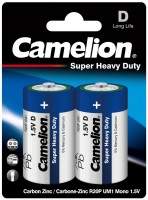 Купить аккумулятор / батарейка Camelion Super Heavy Duty 2xD Blue: цена от 99 грн.