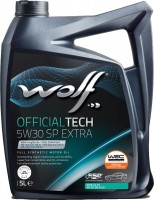 Купить моторное масло WOLF Officialtech 5W-30 SP Extra 5L  по цене от 1183 грн.