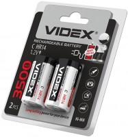 Купить акумулятор / батарейка Videx 2xC 3500 mAh: цена от 286 грн.