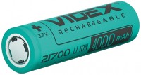 Купить аккумулятор / батарейка Videx 1x21700 4000 mAh: цена от 348 грн.