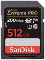 Купить карта памяти SanDisk Extreme Pro SD UHS-I Class 10 (Extreme Pro SDXC UHS-I Class 10 512Gb) по цене от 3865 грн.
