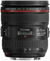 Купити об'єктив Canon 24-70mm f/4L EF IS USM  за ціною від 44000 грн.