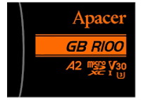 Купити карта пам'яті Apacer microSDXC UHS-I U3 V30 A2 за ціною від 269 грн.