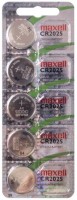Купить аккумулятор / батарейка Maxell 5xCR2025: цена от 99 грн.