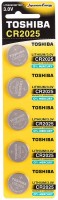 Купить аккумулятор / батарейка Toshiba 5xCR2025: цена от 109 грн.