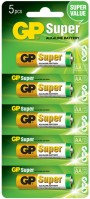 Купить аккумулятор / батарейка GP Super Alkaline 5xAA: цена от 139 грн.