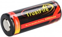 Купить аккумулятор / батарейка TrustFire 1x26650 5000 mAh micro USB  по цене от 480 грн.