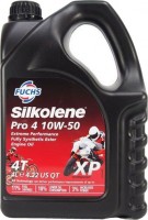 Купить моторное масло Fuchs Silkolene Pro 4 XP 10W-50 4L: цена от 2634 грн.