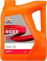 Купить моторное масло Repsol Rider 15W-50 4L  по цене от 1412 грн.