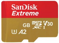 Купити карта пам'яті SanDisk Extreme V30 A2 UHS-I U3 microSDXC for Mobile Gaming (256Gb) за ціною від 1428 грн.