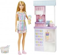Купить кукла Barbie Ice Cream Shop Playset HCN46: цена от 890 грн.