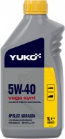 Купить моторное масло YUKO Vega Synt 5W-40 1L: цена от 179 грн.