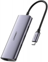 Купити кардридер / USB-хаб Ugreen UG-60718  за ціною від 629 грн.