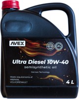 Купить моторное масло AVEX Ultra Diesel 10W-40 4L  по цене от 669 грн.