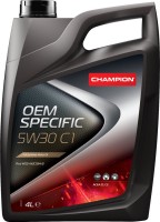 Купить моторное масло CHAMPION OEM Specific 5W-30 C1 4L: цена от 1287 грн.