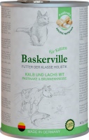 Купить корм для кішок Baskerville Cat Can with Veal/Salmon 400 g: цена от 92 грн.