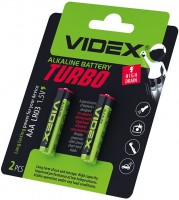 Купить акумулятор / батарейка Videx Turbo 2xAAA: цена от 226 грн.