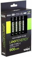 Купить акумулятор / батарейка Verico Loop Energy 4xAAA 600 mAh: цена от 817 грн.