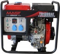 Купить электрогенератор Mast Group YH4000AE: цена от 19799 грн.
