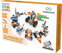 Купить конструктор Makerzoid Superbot Educational Building Blocks MKZ-ID-SPB: цена от 2634 грн.