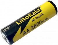 Купить акумулятор / батарейка Liitokala 1xAA 2600 mAh: цена от 117 грн.