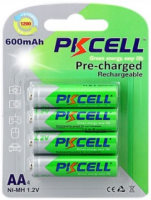 Купить акумулятор / батарейка Pkcell Already 4xAA 600 mAh: цена от 182 грн.