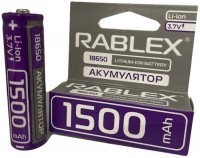 Купить аккумулятор / батарейка Rablex 1x18650 1500 mAh: цена от 42 грн.