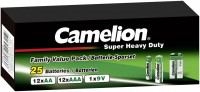 Купить акумулятор / батарейка Camelion Super Heavy Duty 12xAA + 12xAAA + 1xKrona: цена от 210 грн.