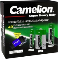 Купить аккумулятор / батарейка Camelion Super Heavy Duty 24xAA + 12xAAA + 4xC: цена от 550 грн.