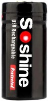 Купить аккумулятор / батарейка Soshine 1x16340 700 mAh micro USB: цена от 143 грн.