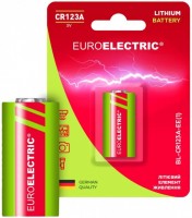 Купить аккумулятор / батарейка EUROELECTRIC 1xCR123A: цена от 152 грн.