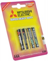 Купить аккумулятор / батарейка Mitsubishi Super Heavy Duty 4xAAA: цена от 84 грн.
