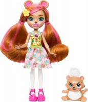 Купить кукла Enchantimals Biloxi Bear & Trail HTP81: цена от 499 грн.