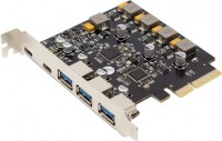 Купить PCI-контроллер Frime ECF-PCIEtoUSB012: цена от 1627 грн.