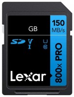 Купити карта пам'яті Lexar High-Performance 800xPRO SD UHS-I Card BLUE Series (High-Performance 800xPRO SDXC UHS-I Card BLUE Series 128Gb) за ціною від 853 грн.